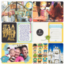 Disney It's A Small World Digital Project Life Page by britt featuring Project Mouse Alphabet Cards by Britt-ish Designs and Sahlin Studio