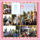 Disney Parade Digital Project Life Double Page (left) by justine featuring Project Mouse Alphabet Cards by Britt-ish Designs and Sahlin Studio
