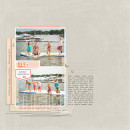 Hello Summer Digital scrapbook page by kristasahlin featuring Hello Sun by Sahlin Studio
