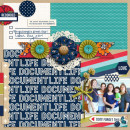 Labor Day 2014 digital scrapbook layout by raquels featuring Documentary by Sahlin Studio