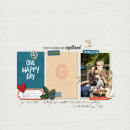 One Happy Day digital scrapbooking page by One Happy Day featuring Gather and MPM Add-Ons by Sahlin Studio