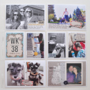 project life scrapbook layout created by ctmm4 featuring autumn frost by sahlin studio