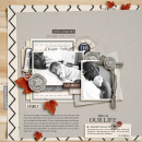 Brayden & Daddy digital scrapbook page by Tronesia featuring Chesterfield Kit by Sahlin Studio