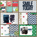 Smile Today digital Project Life page by jaye using MPM Charmed and Add-Ons by Sahlin Studio