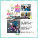Beautiful digital scrapbook layout by TNAnderson - using CREATE (Kit Sampler) by Sahlin Studio - AddOn to Memory Pocket Monthly MPM Subscription