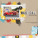 Magical digital scrapbook layout by renee82 using Project Mouse by Britt-ish Designs and Sahlin Studio - Perfect for your Project Life or Project Mouse Disney albums!!
