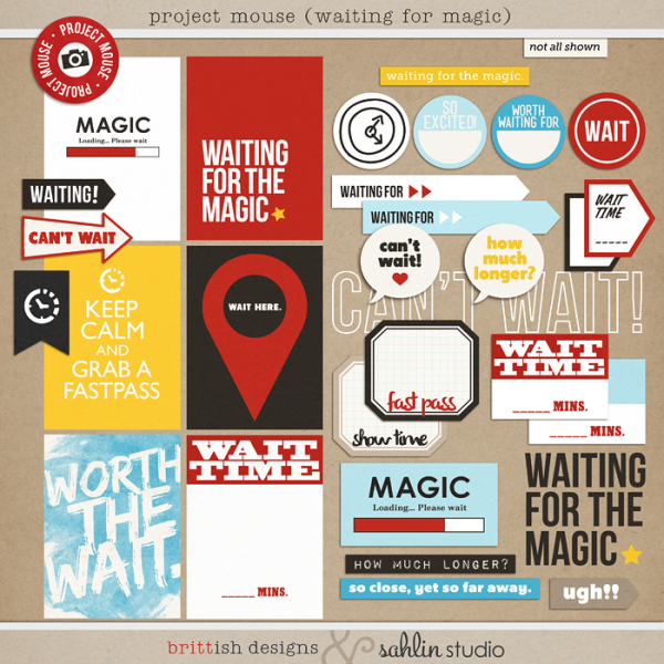 Project Mouse: Waiting For Magic by Britt-ish Designs and Sahlin Studio