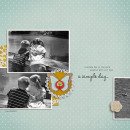 layout featuring Autumn Afternoon Collection by Precocious Paper and Sahin Studio