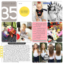 Week 35 digital pocket scrapbooking double page by britt using Celebrate Kit by sahlin studio