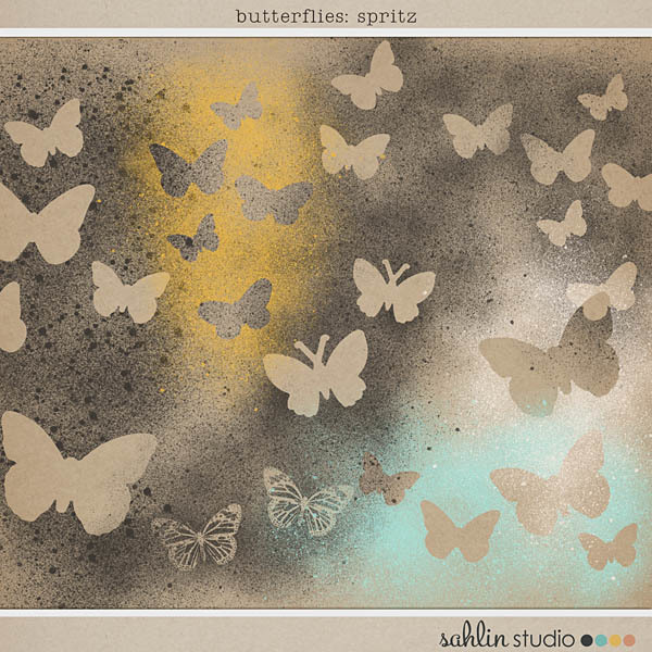 Butterflies: Spritz by Sahlin Studio