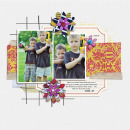 layout by kristasahlin featuring Recycled Paper Flowers: Graffiti and Journal Graph Cards Vol. 2 by Sahlin Studio