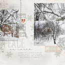 layout by kristasahlin featuring Painted: Fresh Snow Papers, Writing in the Snow and Icicles Alpha by Sahlin Studio