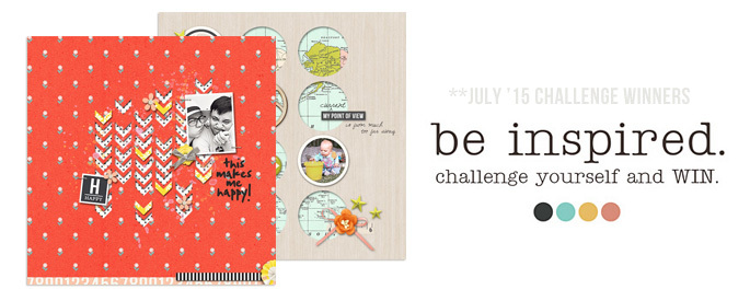 July 2015 Challenge Winners