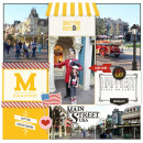Project Life inspiration page by justine using Project Mouse: Main Street by Britt-ish Designs and Sahlin Studio