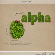 Grass Alpha by Sahlin Studio