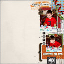digital scrapbooking layout featuring Make a Wish by Valorie Wibbens and Sahlin Studio