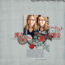 digital scrapbooking layout featuring UPC Barcode Dates by Sahlin Studio