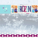 Frozen costumes digital scrapbooking page featuring Project Mouse: Ice by Britt-ish Designs and Sahlin Studio