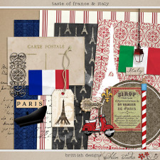 Taste of France & Italy by Britt-ish Designs and Sahlin Studio