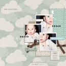 layout featuring Snipettes: Springtime by Sahlin Studio