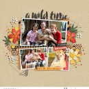 A Wild Time digital scrapbooking page using Project Mouse: Animal by Britt-ish Designs and Sahlin Studio