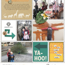 Zoo Day Project Life page using Project Mouse: Animal by Britt-ish Designs and Sahlin Studio