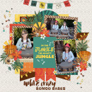 Animal Kingdom Bongo Babes digital scrapbooking page by melinda using Project Mouse: Animal by Britt-ish Designs and Sahlin Studio