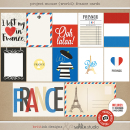 Project Mouse (World): France journal Cards by Britt-ish Design and Sahlin Studio - Perfect for your Project Life or Project Mouse Disney Epcot Album