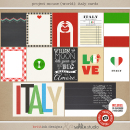 Project Mouse (World): Italy journal Cards by Britt-ish Design and Sahlin Studio - Perfect for your Project Life or Project Mouse Disney Epcot Album!