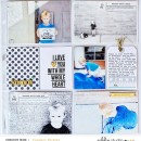 project life page featuring Photo Journaling The Reason Why by Sahlin Studio and Lined Up Word Art No1 by Sahlin Studio