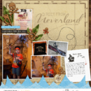 Direct From Neverland digital scrapbooking page using Project Mouse (Pirates) by Britt-ish Designs and Sahlin Studio