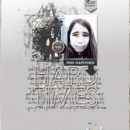 Hard Times / Sad digital scrapbooking page using Rough Times by Sahlin Studio