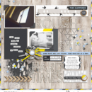 Rough Hard Times digital scrapbooking page using Rough Times by Sahlin Studio