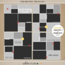 Clean Lined Pocket Templates No 1 by Sahlin Studio