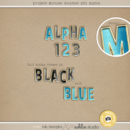 Enamel Pin Alpha | by Britt-ish Designs and Sahlin Studio - A beautiful gold-rimmed alpha, reminiscent of the enamel trading pins that we all seem to collect. Perfect for your Disney or Disneyland digital scrapbooking layouts.