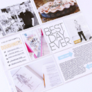 Project Life layout using Project Mouse: Beginnings Kit and Journal Cards by Sahlin Studio and Britt-ish Designs