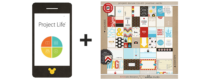Tips for Using Project Mouse (or Digital Journal Cards) in the Project Life app