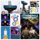 Disney Tomorrowland Space Mountain digital scrapbooking page using Project Mouse (Tomorrow): Enamel Pins & Artsy by Britt-ish Designs and Sahlin Studio