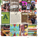 Disney Adventureland Project Life page using Project Mouse (Adventure): Artsy & Pins by Britt-ish Designs and Sahlin Studio