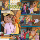 Disney Up Russell digital scrapbook Project Life page Project Mouse (Wilderness) by Britt-ish Designs and Sahlin Studio
