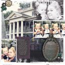 Disney New Orleans Square Haunted House digital scrapbooking layout using Project Mouse (New Orleans): Elements by Britt-ish Designs and Sahlin Studio