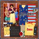 Meeting Disney Snow White Princess digital scrapbook layout using Project Mouse (Princess) Snow White | Kit & Journal Cards by Britt-ish Designs and Sahlin Studio
