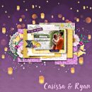You are my Dream digital scrapbook page layout using Project Mouse (Princess) Rapunzel | Kit & Journal Cards by Britt-ish Designs and Sahlin Studio