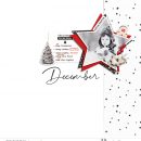 December Oh What Fun digital scrapbook page using Holly Days by Sahlin Studio