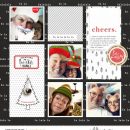 These are a few of my favorite things about Christmas using Favorite Things by Sahlin Studio