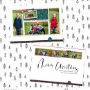 Family Christmas Card using Favorite Things by Sahlin Studio