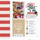 Holiday Favorites December digital scrapbooking layout using Favorite Things (Journal Cards) by Sahlin Studio