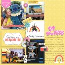 Magical Dreams Come True Disney Digital Scrapbooking layout scrapbook layout using Project Mouse (Pop) by Britt-ish Designs