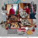 Disney Star Wars digital scrapbook layout using Project Mouse (Galaxy) by Brittish Designs and Sahlin Studio